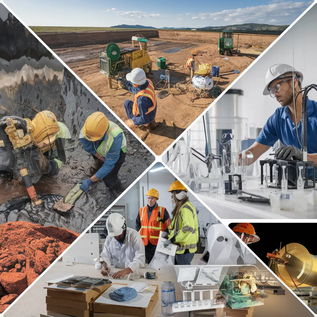 Complete range of mineral exploration and analysis services by Zedvest Fort Limited Nigeria